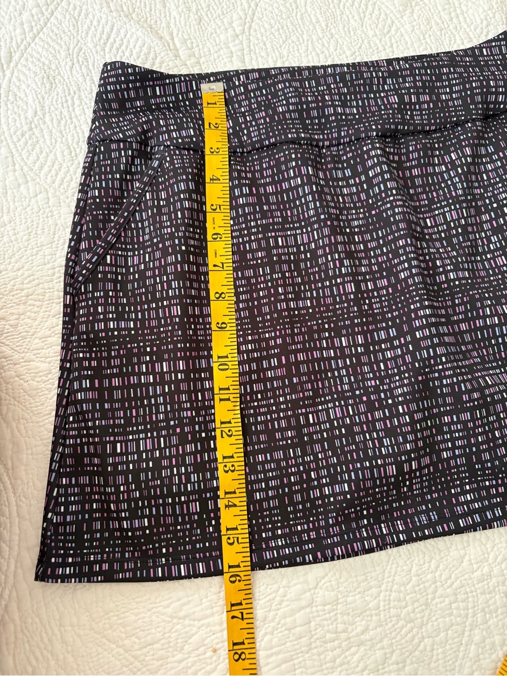 adidas Ultimate365 Skort. Black pattern size L. Great shape! - Picture 10 of 16